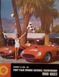 Programme cover of Palm Springs, 04/11/1956