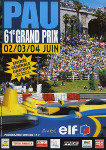 Programme cover of Pau, 04/06/2001