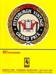 Programme cover of Schenley Park Circuit, 26/07/1992