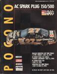 Programme cover of Pocono Raceway, 22/07/1990