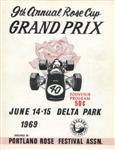 Programme cover of Portland International Raceway, 15/06/1969