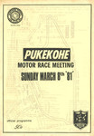 Programme cover of Pukekohe Park Raceway, 08/03/1981