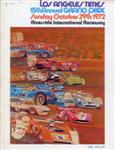 Riverside International Raceway, October 29, 1972