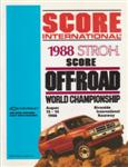 Programme cover of Riverside International Raceway (CA), 14/08/1988