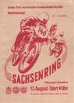 Sachsenring, August 17, 1958