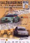 Programme cover of Salzburgring, 11/08/2002