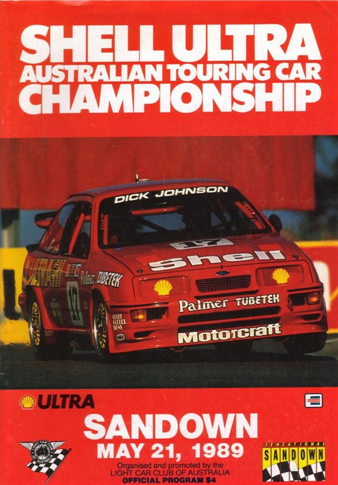 1989 Australian Touring Car Championship Programmes The