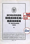 Programme cover of Schleizer Dreieck, 15/09/1929