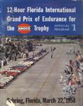 Sebring, March 22, 1958