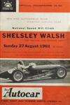 Shelsley Walsh Hill Climb, August 27, 1961