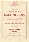 Programme cover of Silverstone Circuit, 23/07/1955