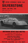 Programme cover of Silverstone Circuit, 13/04/1969