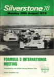 Silverstone, August 28, 1978