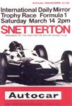 Snetterton, March 14, 1964