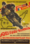 Programme cover of Solitude, 25/07/1954