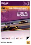 Programme cover of Spa-Francorchamps, 02/05/2010