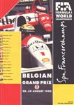 Spa-Francorchamps, August 30, 1992
