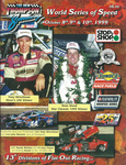 Programme cover of Thompson International Speedway, 10/10/1999