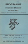 Programme cover of Tolbert, 22/05/1977
