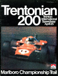 Programme cover of Trenton International Speedway, 25/04/1971