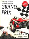 Programme cover of Watkins Glen Public Road Circuit, 18/09/1954