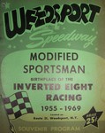 Programme cover of Weedsport Speedway, 1969