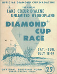 Programme cover of Coeur d'Alene, 19/07/1959