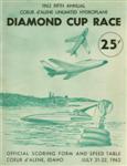 Programme cover of Coeur d'Alene, 22/07/1962