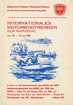 Programme cover of Dessau, 21/06/1981