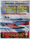 Programme cover of Detroit, 14/07/2002