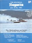 Programme cover of Kelowna, 26/07/1981