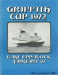 Programme cover of Lake Eppalock, 30/01/1972