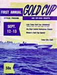 Programme cover of Lake Tahoe, 13/09/1953