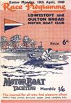 Programme cover of Lowestoft, 18/04/1949