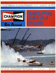 Programme cover of Miami, 04/06/1978