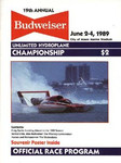 Programme cover of Miami, 04/06/1989