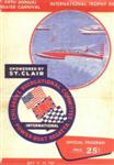 Programme cover of St. Clair, 14/07/1957