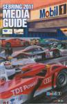 Cover of 12 Hours of Sebring Media Guide, 2011