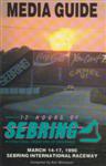 Cover of 12 Hours of Sebring Media Guide, 1990