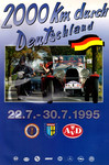 Programme cover of 2000 km durch Deutschland, 1995