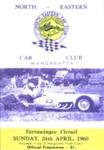 Programme cover of Tarrawingee, 24/04/1960