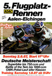 Programme cover of Aalen-Elchingen, 02/08/1987