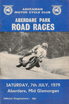 Programme cover of Aberdare Park, 07/07/1979
