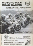 Programme cover of Abingdon Airfield, 18/06/2000