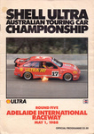 Programme cover of Adelaide International Raceway, 01/05/1988
