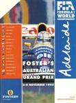 Programme cover of Adelaide Parklands Street Circuit, 08/11/1992