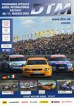Programme cover of Adria International Raceway, 11/05/2003