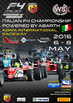 Programme cover of Adria International Raceway, 08/05/2016