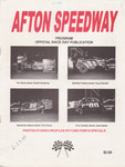 Programme cover of Afton Speedway, 23/06/2000