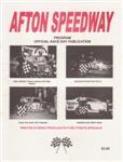 Programme cover of Afton Speedway, 29/09/2000